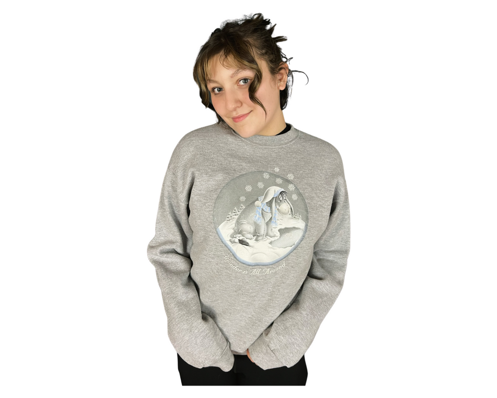 Vintage Winter Eeyore Sweatshirt
